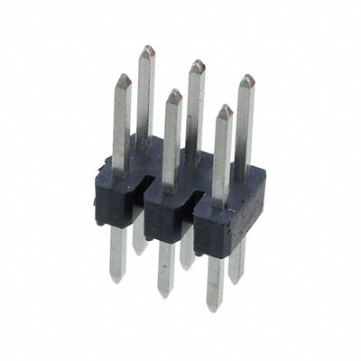 68602-406HLF by Amphenol ICC (FCI) - CONNECTOR HEADER VERT 6POS 2.54MM