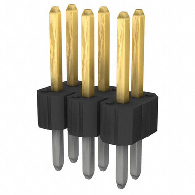 68602-106HLF by Amphenol ICC (FCI) - CONNECTOR HEADER VERT 6POS 2.54MM