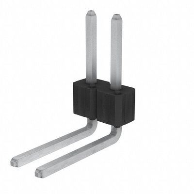 68626-402HLF by Amphenol ICC (FCI) - CONNECTOR HEADER R/A 2POS 2.54MM