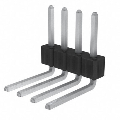 68626-404HLF by Amphenol ICC (FCI) - CONNECTOR HEADER R/A 4POS 2.54MM