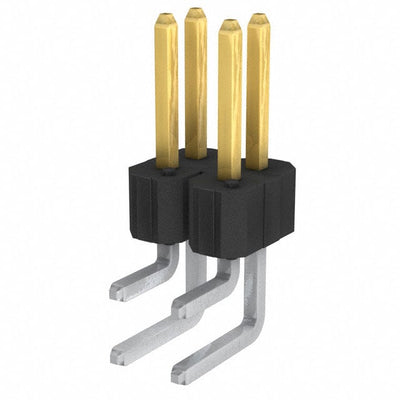 68695-104HLF by Amphenol ICC (FCI) - CONNECTOR HEADER R/A 4POS 2.54MM