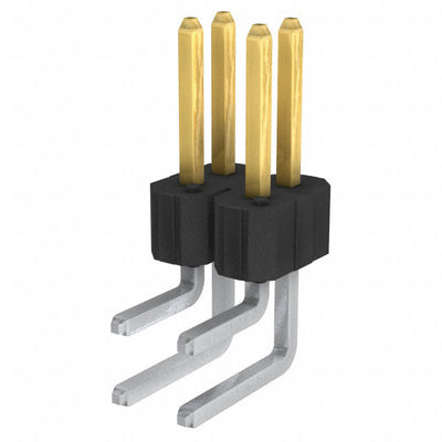 68697-104HLF by Amphenol ICC (FCI) - CONNECTOR HEADER R/A 4POS 2.54MM