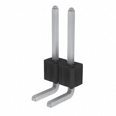 68758-402HLF by Amphenol ICC (FCI) - CONNECTOR HEADER R/A 2POS 2.54MM