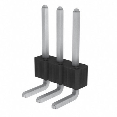68758-403HLF by Amphenol ICC (FCI) - CONNECTOR HEADER R/A 3POS 2.54MM
