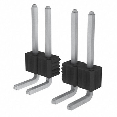 68758-410HLF by Amphenol ICC (FCI) - CONNECTOR HEADER R/A 10POS 2.54MM