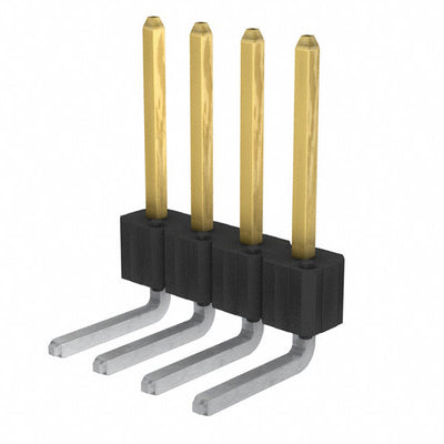 68782-204H by Amphenol ICC (FCI) - CONNECTOR HEADER R/A 4POS 2.54MM