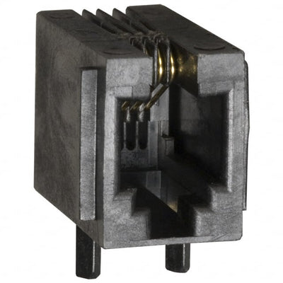 68897-001LF by Amphenol ICC (FCI) - CONNECTOR MOD JACK 4P4C R/A UNSHLD
