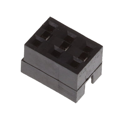 69145-206LF by Amphenol ICC (FCI) - CONNECTOR SHUNT .100"" 6POS GOLD