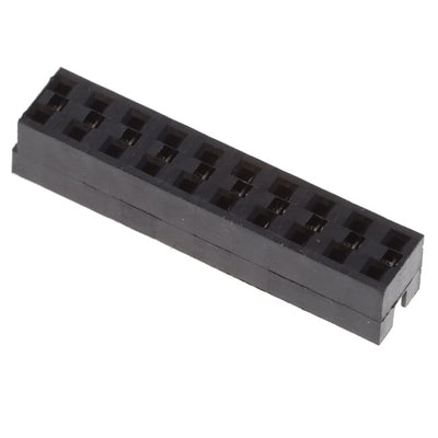 69145-220LF by Amphenol ICC (FCI) - CONNECTOR SHUNT .100"" 20POS GOLD