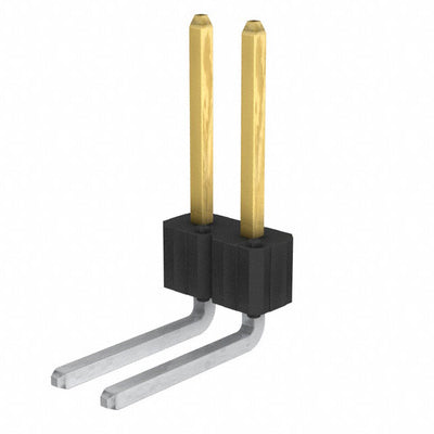 69189-102HTLF by Amphenol ICC (FCI) - CONNECTOR HEADER R/A 2POS 2.54MM