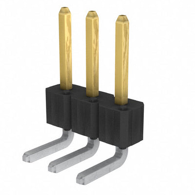 69191-203HLF by Amphenol ICC (FCI) - CONNECTOR HEADER R/A 3POS 2.54MM