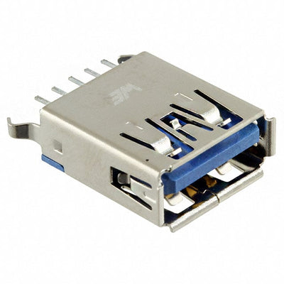 692121430000 by Wurth Elektronik - CONNECTOR RECPT USB3.0 TYPEA 9POS VERT