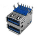 692141030100 by Wurth Elektronik - CONNECTOR RECPT USB3.0 TYPEA STACK R/A