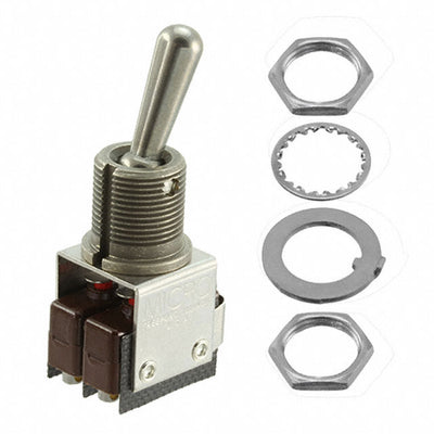 6AT29 by Honeywell Sensing and Productivity Solutions - SWITCH TOGGLE DPDT 5A 250V