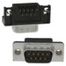 6E17C-009P-AJ-121 by Amphenol ICC (Commercial Products) - CONNECTOR D-SUB PLUG 9POS R/A SLDR