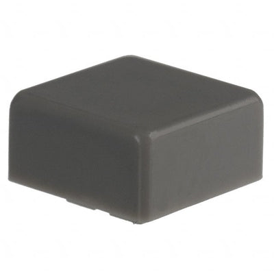 6JGRY by E-Switch - CAP PUSHBUTTON SQUARE GRAY