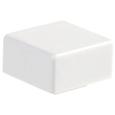 6JWHT by E-Switch - CAP PUSHBUTTON SQUARE WHITE