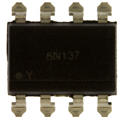 6N137S by Lite-On Inc. - OPTOISO 5KV 1CH OPEN COLL 8SMD