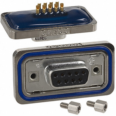 6STD09SCM99B30X by Conec - CONNECTOR D-SUB RCPT 9POS PNL MNT