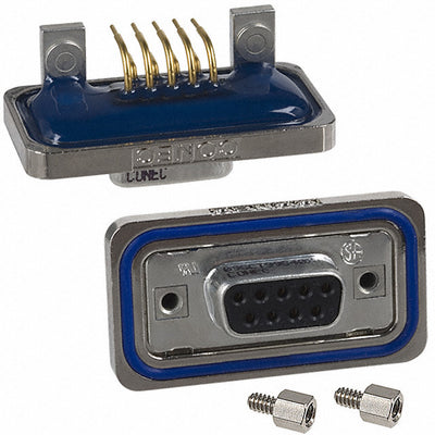 6STD09SCT99S40X by Conec - CONNECTOR D-SUB RCPT 9POS R/A SLDR