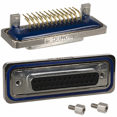 6STD25SCT99S40X by Conec - CONNECTOR D-SUB RCPT 25POS R/A SLDR