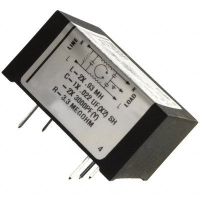 6609064-3 by TE Connectivity Corcom Filters - LINE FILTER 250VAC 6A TH