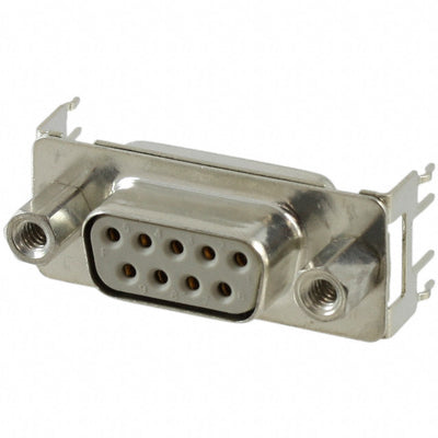 7-1393740-0 by TE Connectivity AMP Connectors - CONNECTOR D-SUB RCPT 9POS VERT SLDR