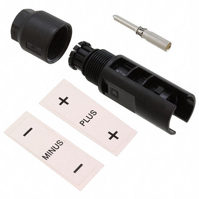 7-1394461-5 by TE Connectivity AMP Connectors - CONNECTOR MALE COUPLER UNKEYED 10AWG
