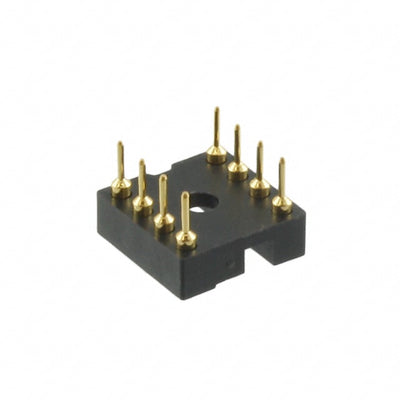 508-AG10D-ESL by TE Connectivity AMP Connectors - CONNECTOR IC DIP SOCKET 8POS GOLD