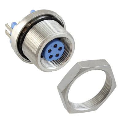 7-1437719-2 by TE Connectivity AMP Connectors - CONNECTOR RECPT FMALE 5POS SOLDER