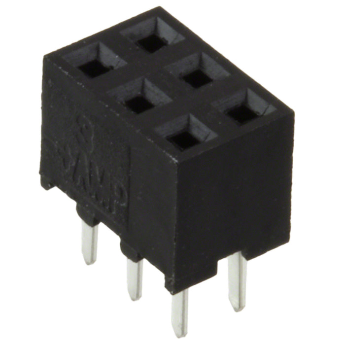 7-1734506-6 by TE Connectivity AMP Connectors - CONNECTOR RECPT 6POS 0.079 GOLD PCB