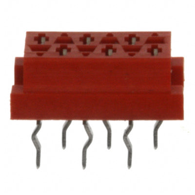 215079-6 by TE Connectivity AMP Connectors - CONNECTOR RECPT 6POS 0.1 TIN PCB