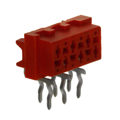 7-215460-6 by TE Connectivity AMP Connectors - CONNECTOR RECPT 6POS 0.1 TIN PCB R/A