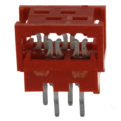 215570-4 by TE Connectivity AMP Connectors - CONNECTOR DIP HDR IDC 4POS 28AWG PCB