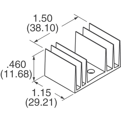 7-340-4PP-BA by CTS Thermal Management Products - HEATSINK PWR DUAL BLACK TO-220