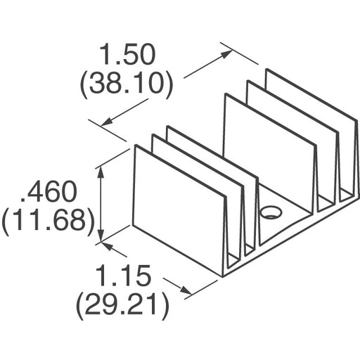 7-340-4PP-BA by CTS Thermal Management Products - HEATSINK PWR DUAL BLACK TO-220