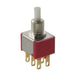 700DP7B11M1RE by E-Switch - PUSH SWITCH DPDT 0.4VA 20V