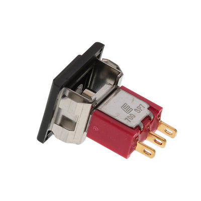 700SP7M1REAP2BLKBLK by E-Switch - PUSH SWITCH SPDT 0.4VA 20V