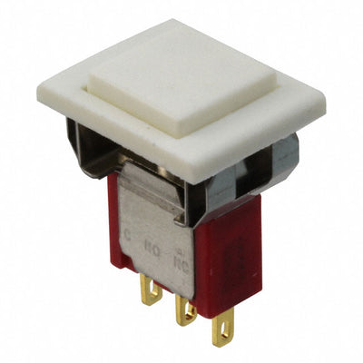700SP7M1REAP2WHTWHT by E-Switch - PUSH SWITCH BUTTON SPDT 0.4VA 20V