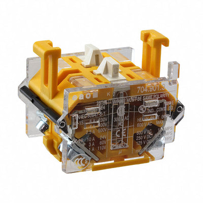 704.901.3 by EAO - CONTACT BLOCK DPST-NO 10A 500V