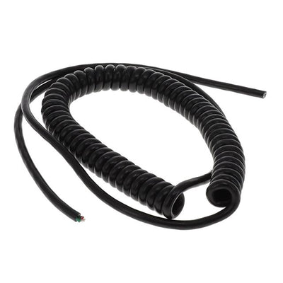 704R BK032 by Alpha Wire - CABLE MOD COIL 4COND BLACK 5