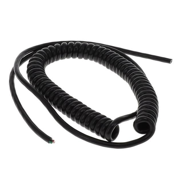 704R BK032 by Alpha Wire - CABLE MOD COIL 4COND BLACK 5