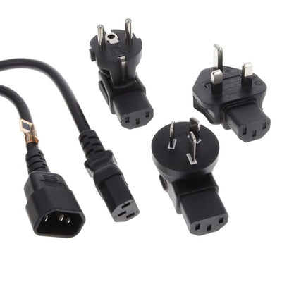 705-701-KIT-RA-INT-R by GlobTek, Inc. - CORD 18AWG IEC320-IEC320 6.56