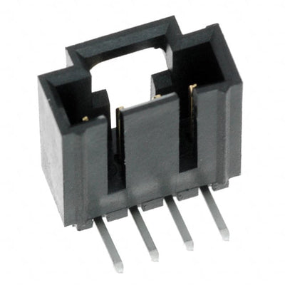 0705530108 by Molex - CONNECTOR HEADER R/A 4POS 2.54MM