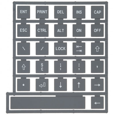 70B00103 by Storm Interface - KEYPAD KEYTOP LEG SET B NONILLUM