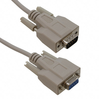 710-10037-00300 by CNC Tech - CABLE ASSY DB09 SHLD BEIGE 3M