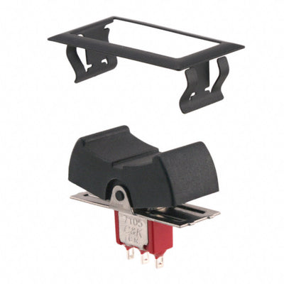 7105J19ZQE22 by C&K - ROCKER SWITCH SPDT 5A 120V