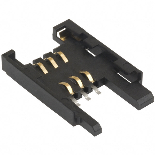 7111S1615A01LF by Amphenol ICC (FCI) - CONNECTOR SIM CARD PUSH-PULL R/A SMD