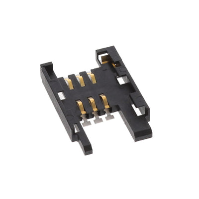 7111S1615A02LF by Amphenol ICC (FCI) - CONNECTOR SIM CARD PUSH-PULL R/A SMD