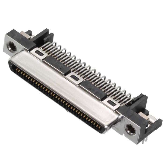 714300101 by Molex - CONNECTOR VHDCI RCPT 68POS R/A SOLDER
